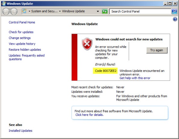 Microsoft Windows Http Services Winhttp